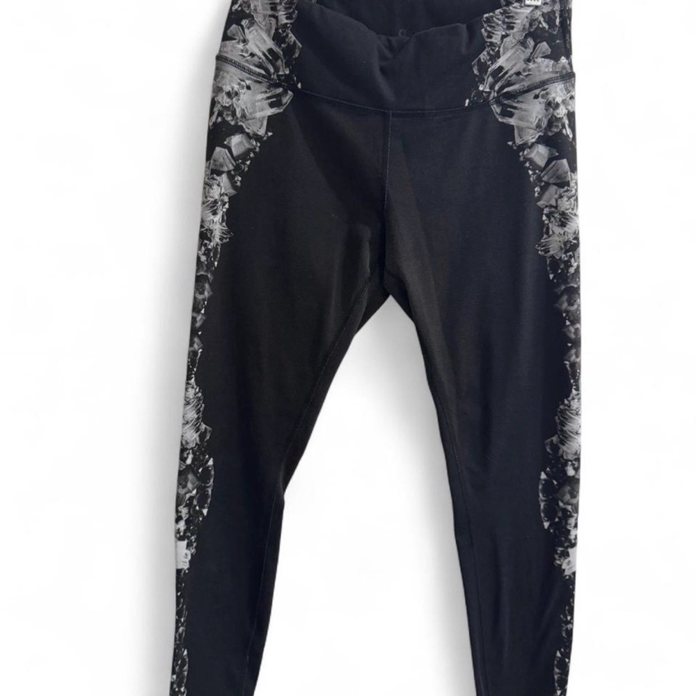 ALO  Yoga Goddess Leggings – Ombre Gray/Black – Size M